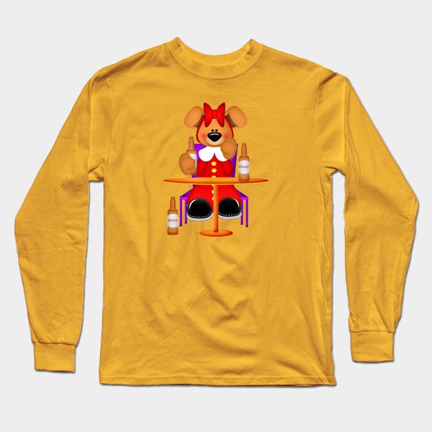 Have a beer Long Sleeve T-Shirt by angelwhispers